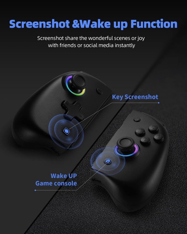 DOYOKY Classic RGB JoyconBlack