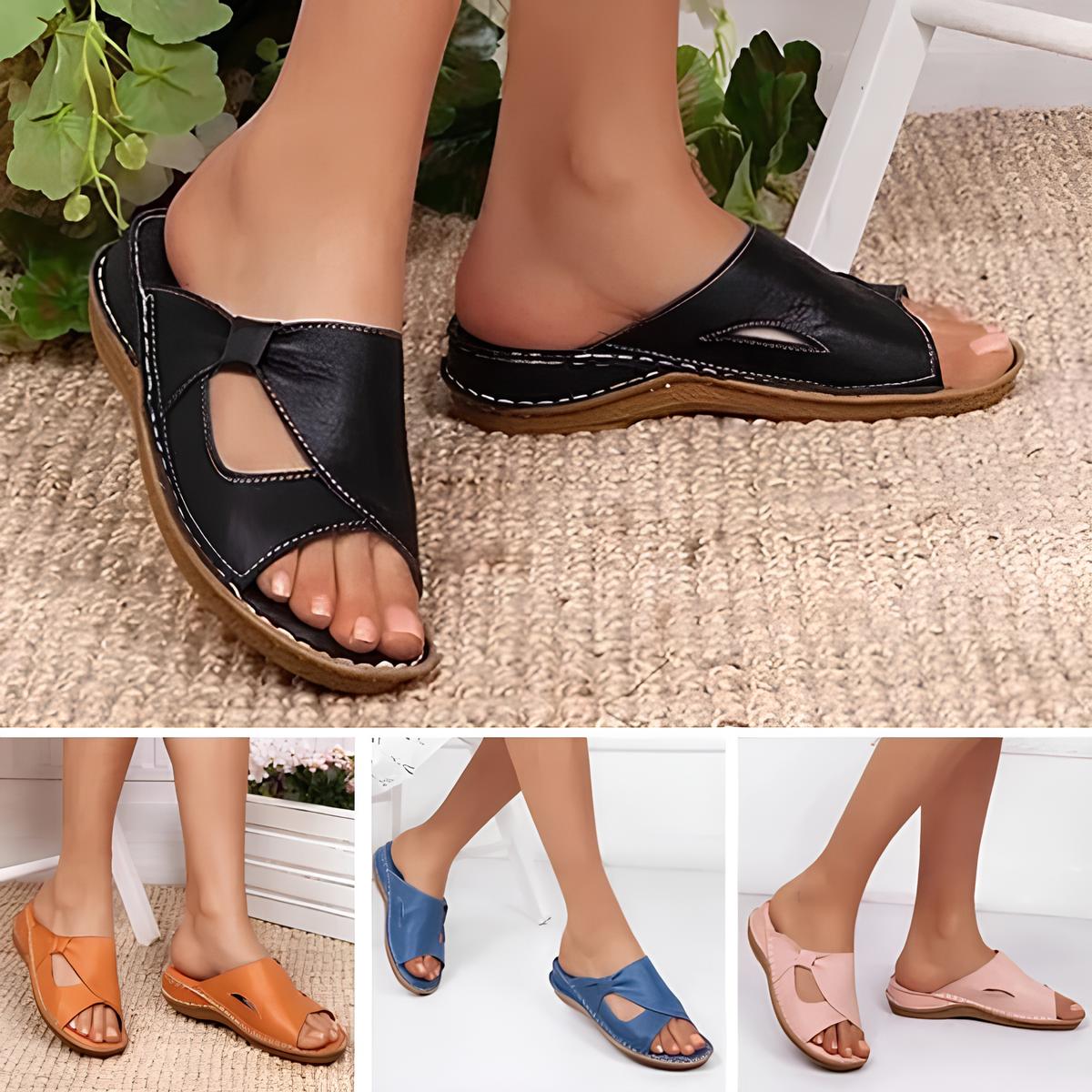 🔥Last Day 50%🔥2023 Women Casual Summer Daily Comfy Slip On Sandals✨Buy 2 Free shipping