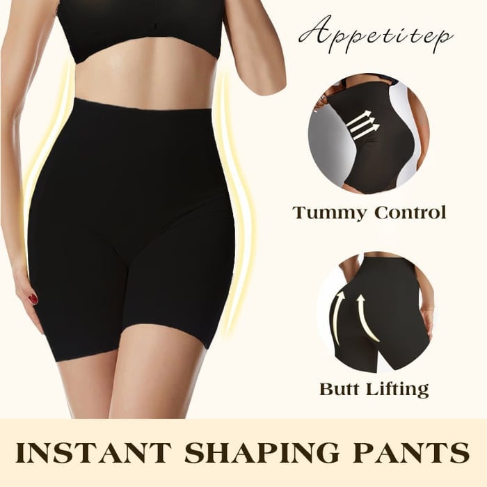 Tummy And Hip Lift Pants High Waist Panties Body Shaping Pants Underwear -  jersimport