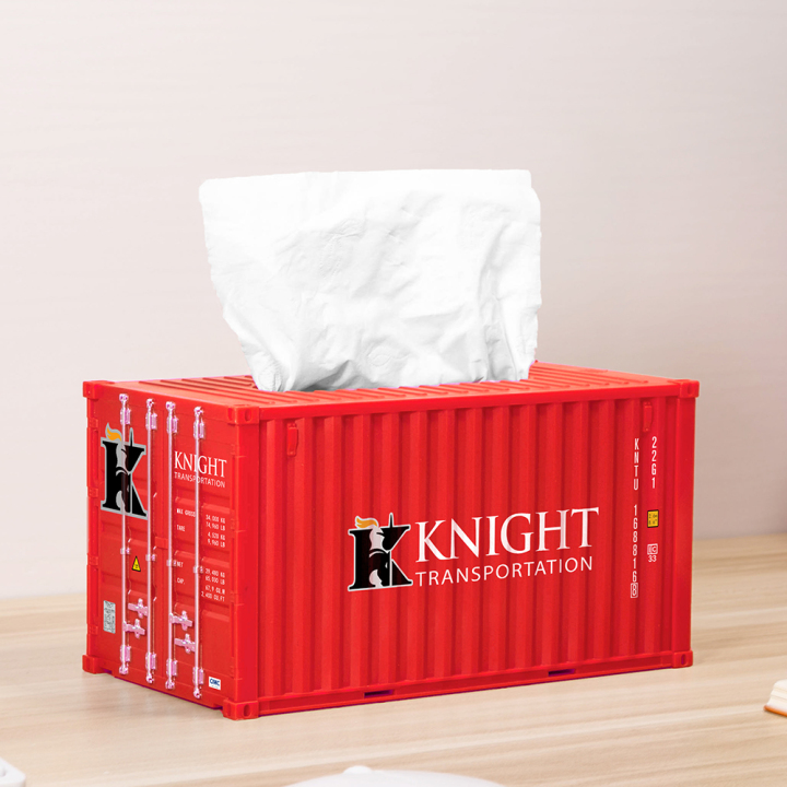 Shipping Container Tissue Box