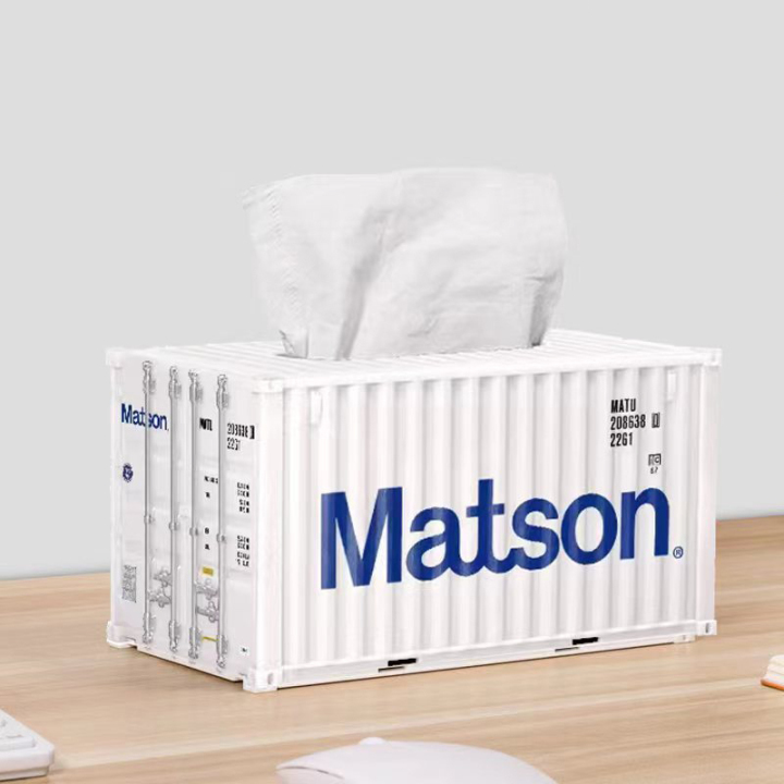 Shipping Container Tissue Box