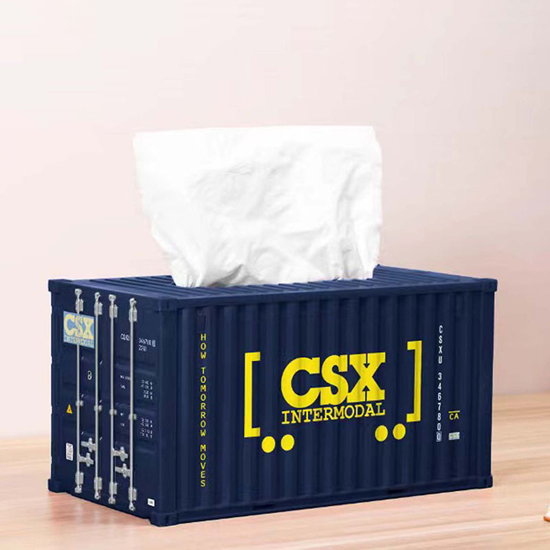 Shipping Container Tissue Box