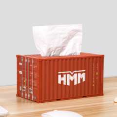 Shipping Container Tissue Box