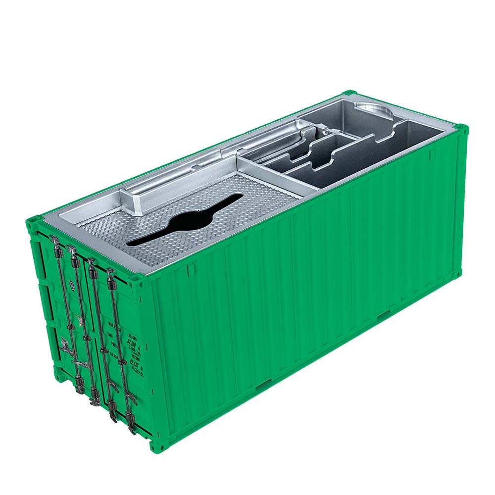 Shipping Container Organizer&Tissue Box 1:20