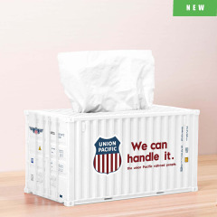 Shipping Container Tissue Box