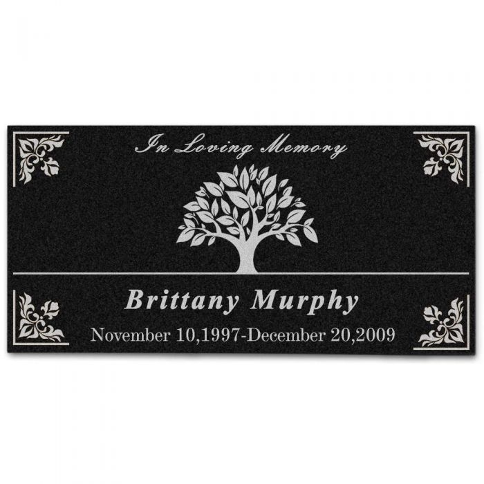 In Loving Memory Personalized Granite Memorial Stone Sympathy Remembrance Gift Dad Mom Child Memory - Life Tree