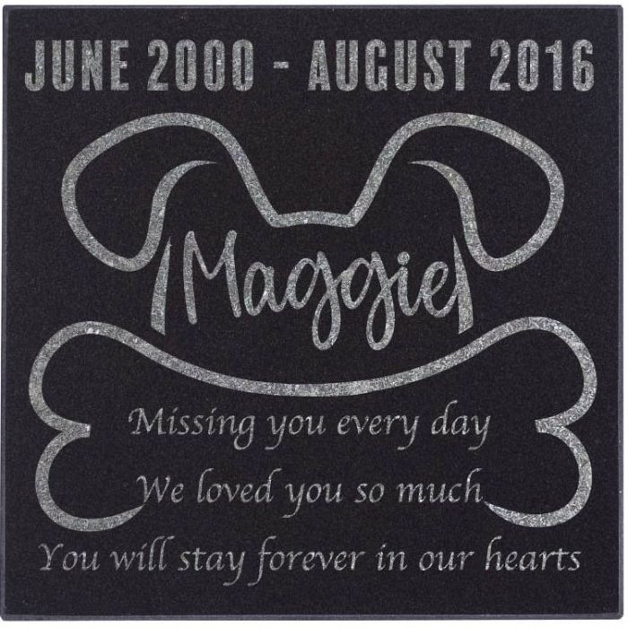 Pet Memorial Stones Personalized Headstones for Dogs