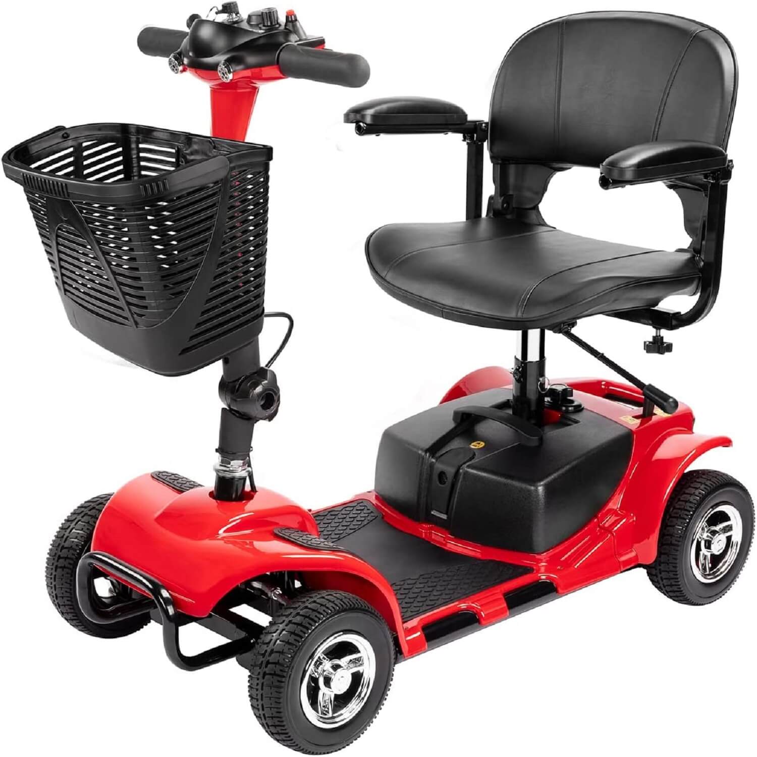 Lightweight 4 Wheel Mobility Scooter for Seniors Adult