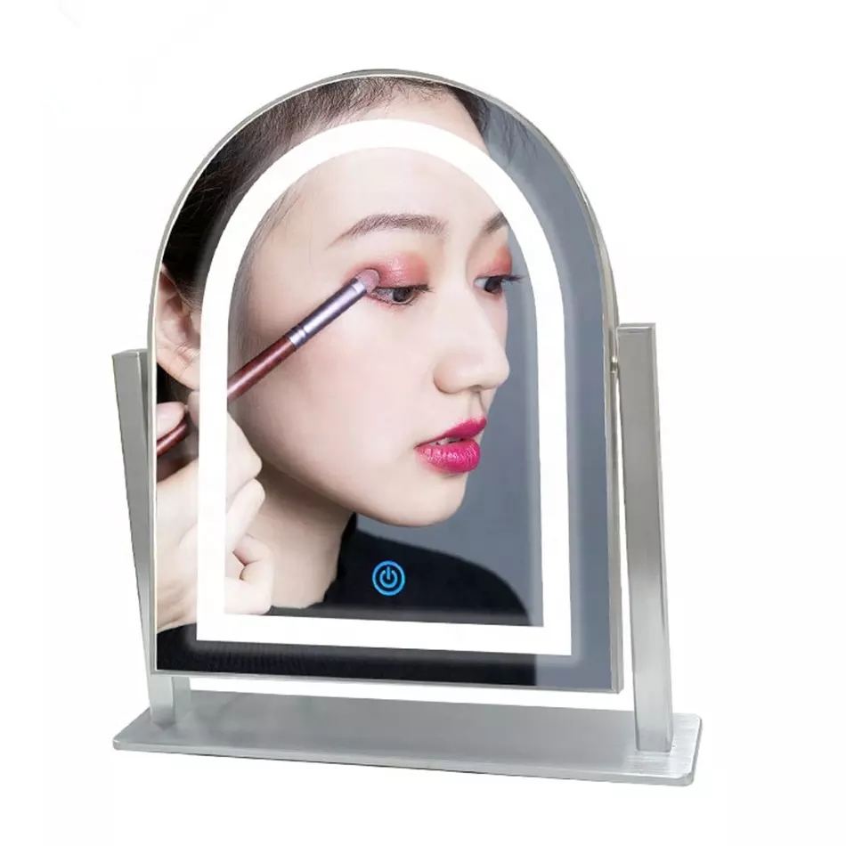 Led Lighted Hairdressing Makeup Mirror