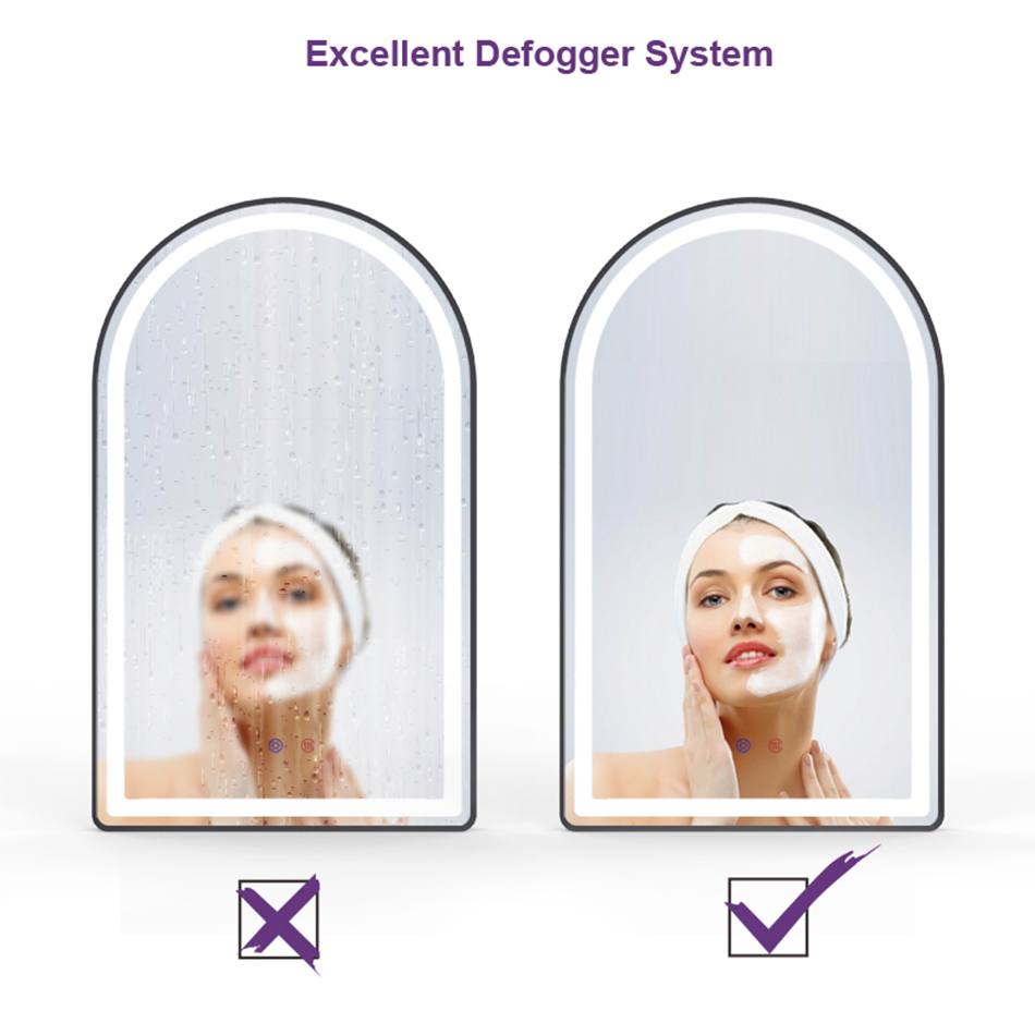 Anti-Fog Smart Led Bathroom Mirror