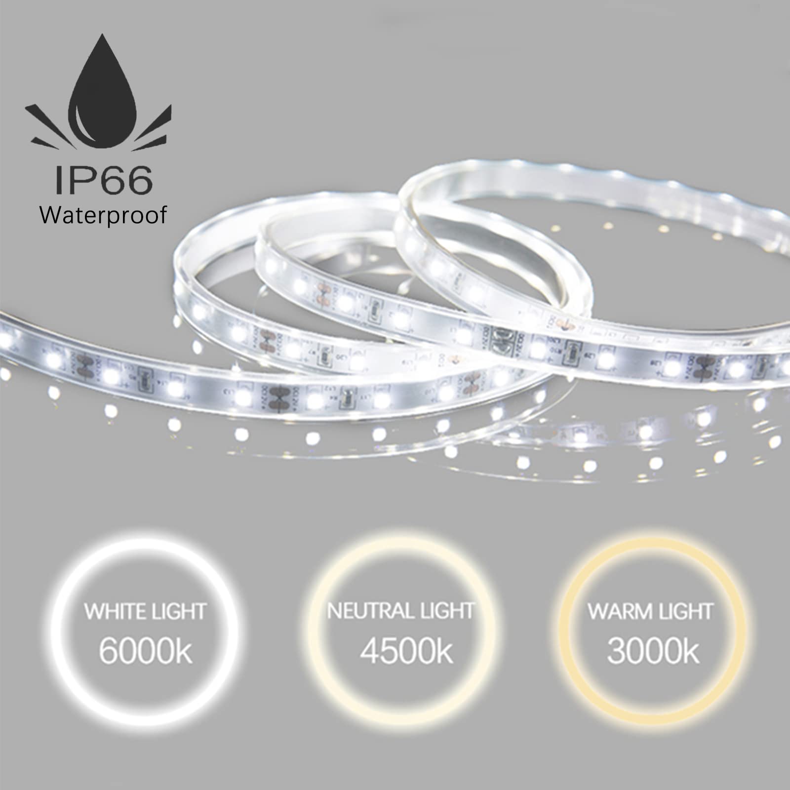 Oval LED Bathroom Mirror