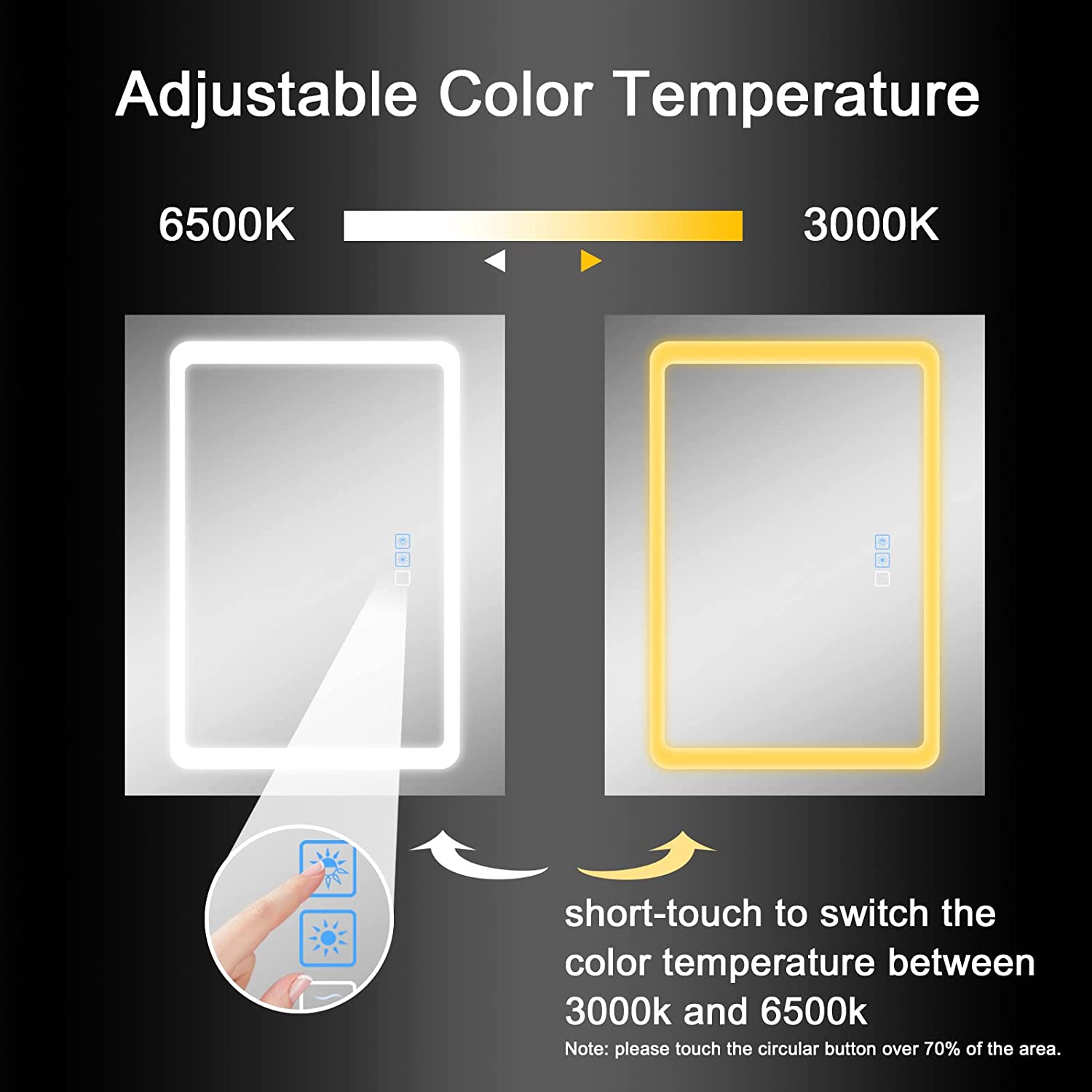 Medicine Cabinet With LED Light
