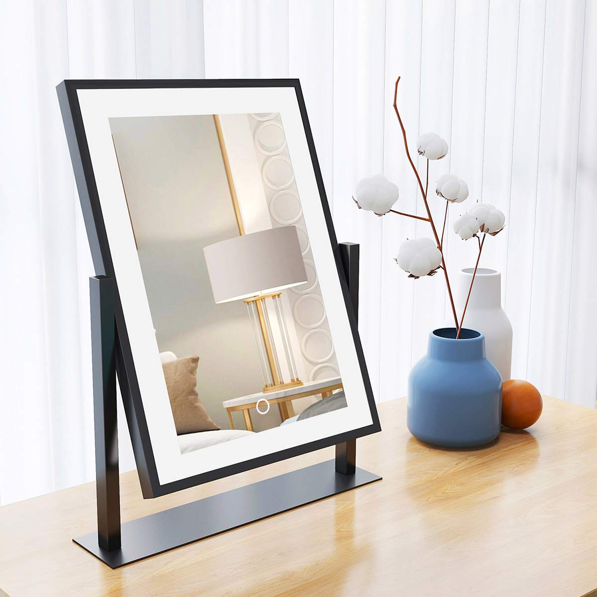 LED Desktop Mirror-Q