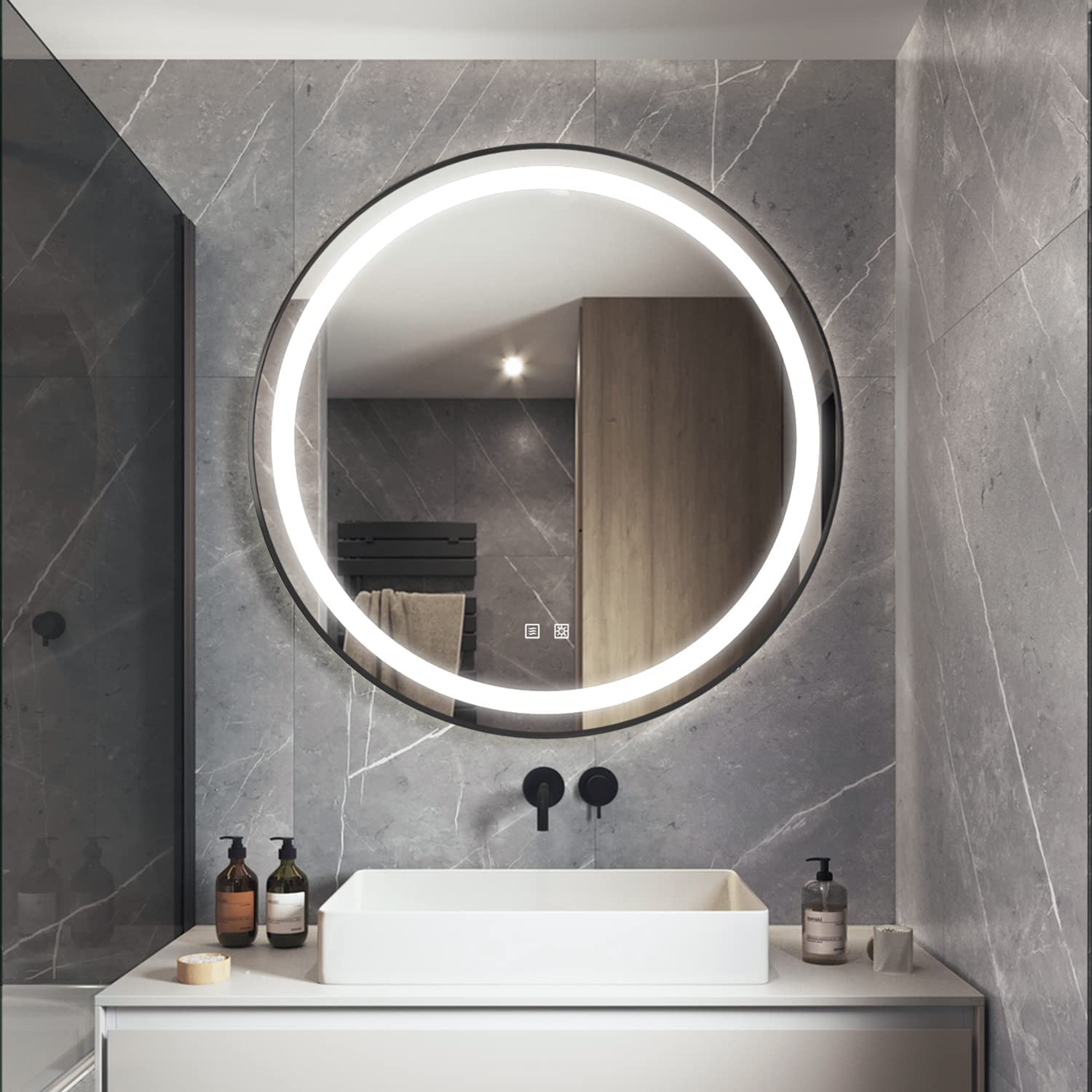 LED Bathroom Mirror-Round