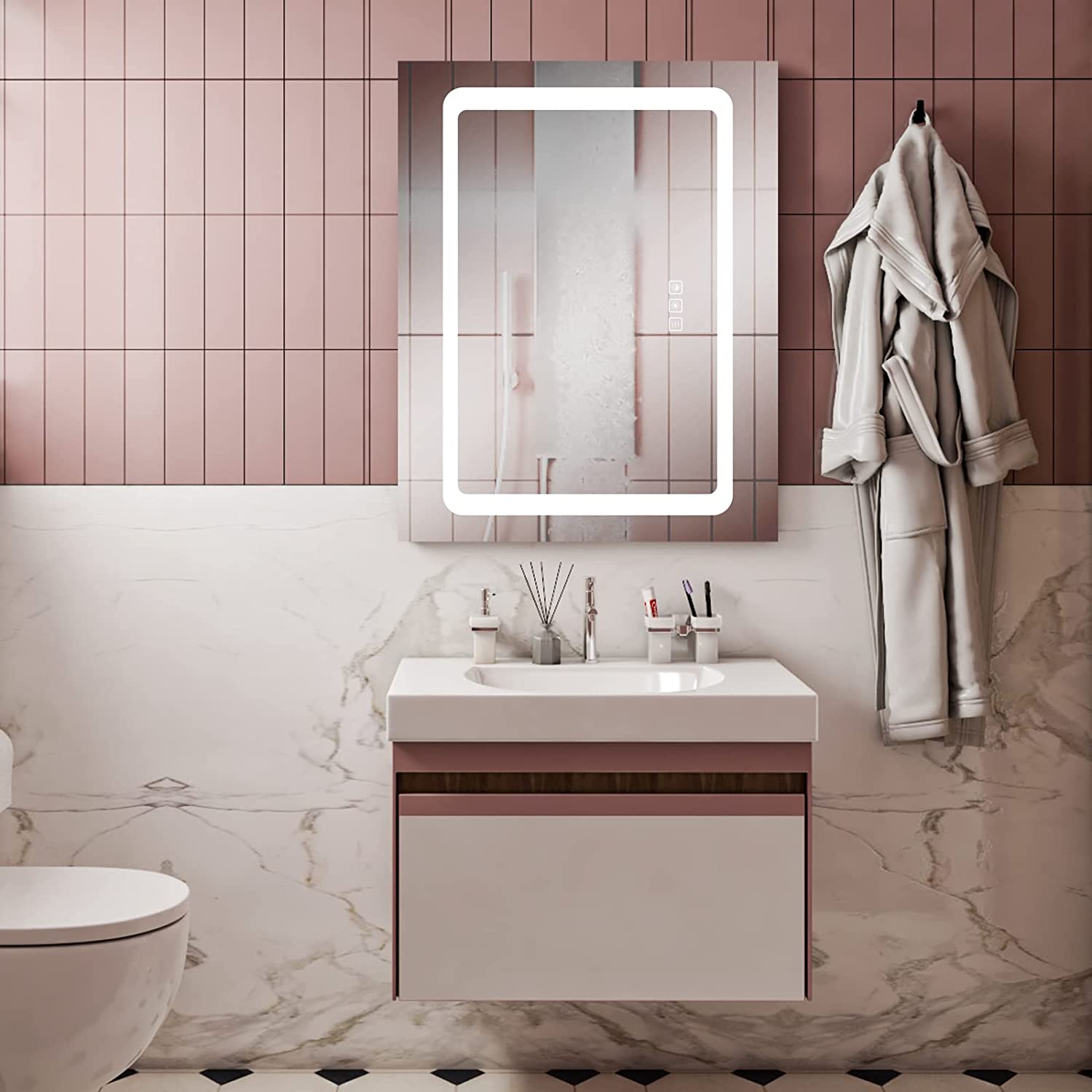 Medicine Cabinet With LED Light