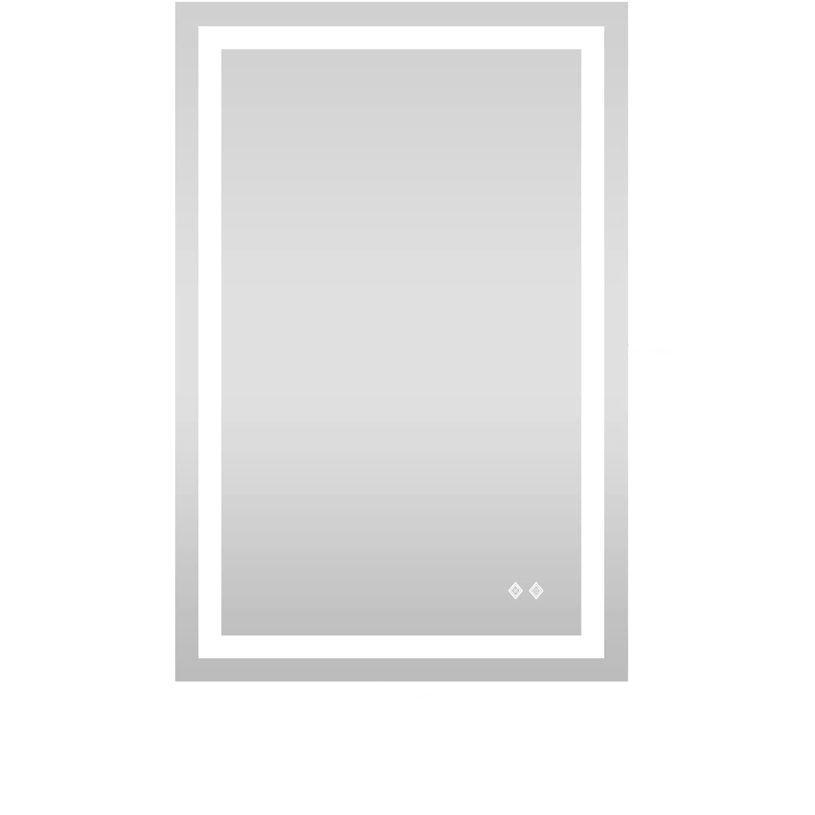 LED Bathroom Mirror-24x36''