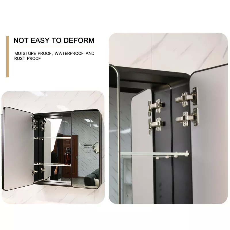 Wall Mounted Bathroom Mirror Cabinet