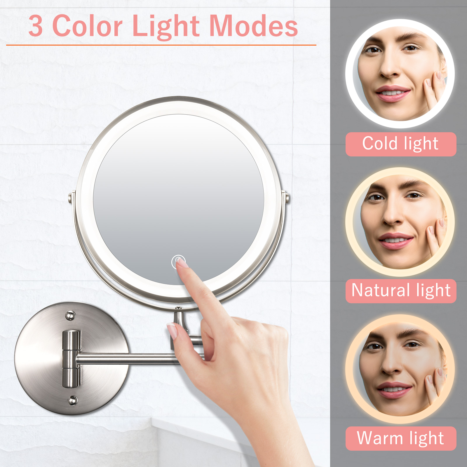 LED Wall Mounted Mirror-N