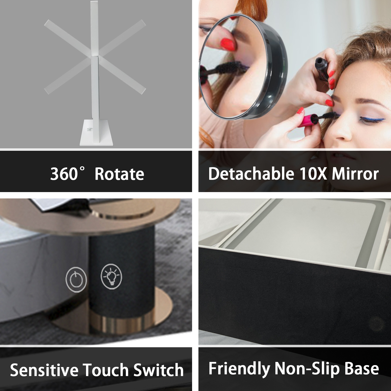 Lighted Hollywood Vanity Mirror