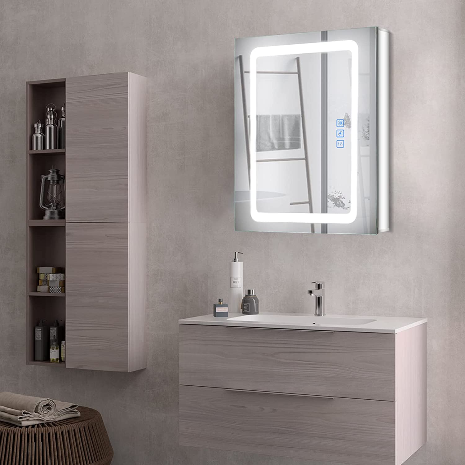 Medicine Cabinet With LED Light