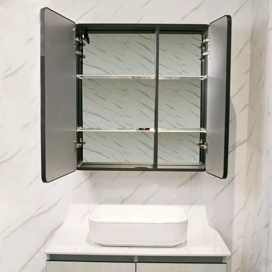 Wall Mounted Bathroom Mirror Cabinet