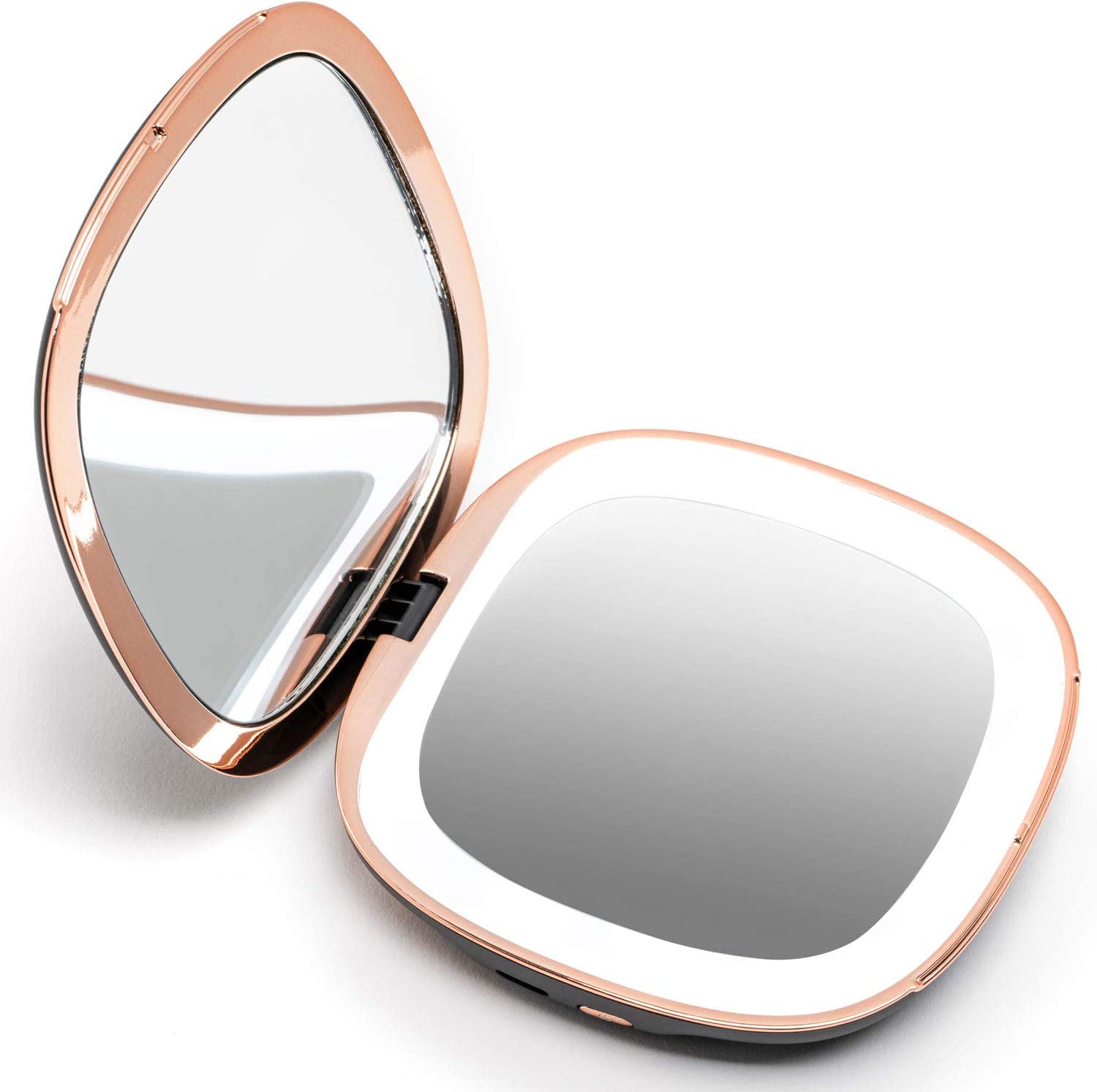 Compact Makeup Mirror with LED Lights