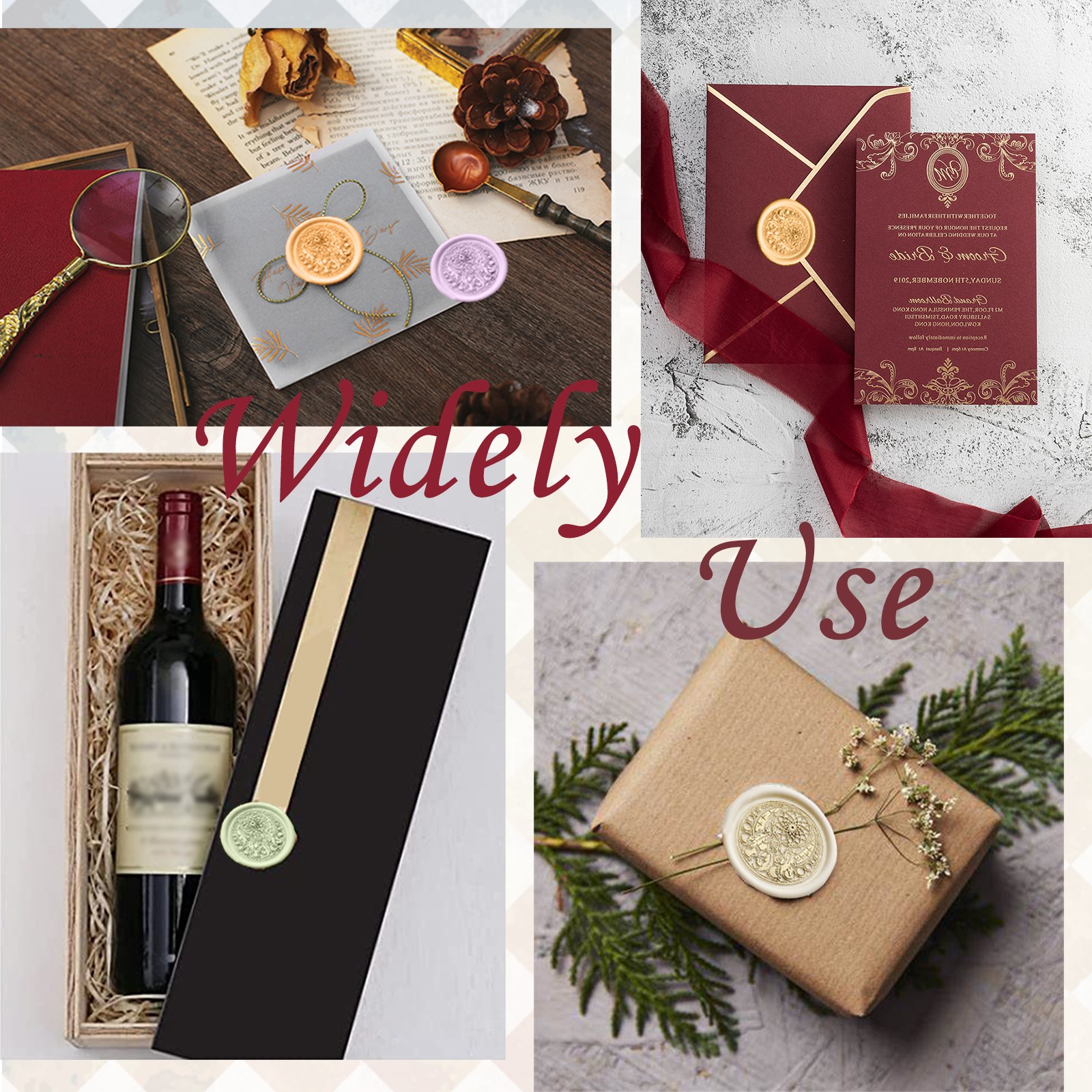UCINNOVATE Dreamcatcher Wax Seal Stamp for Christmas Gift, Cards Envelopes, Invitations, Wine Packages