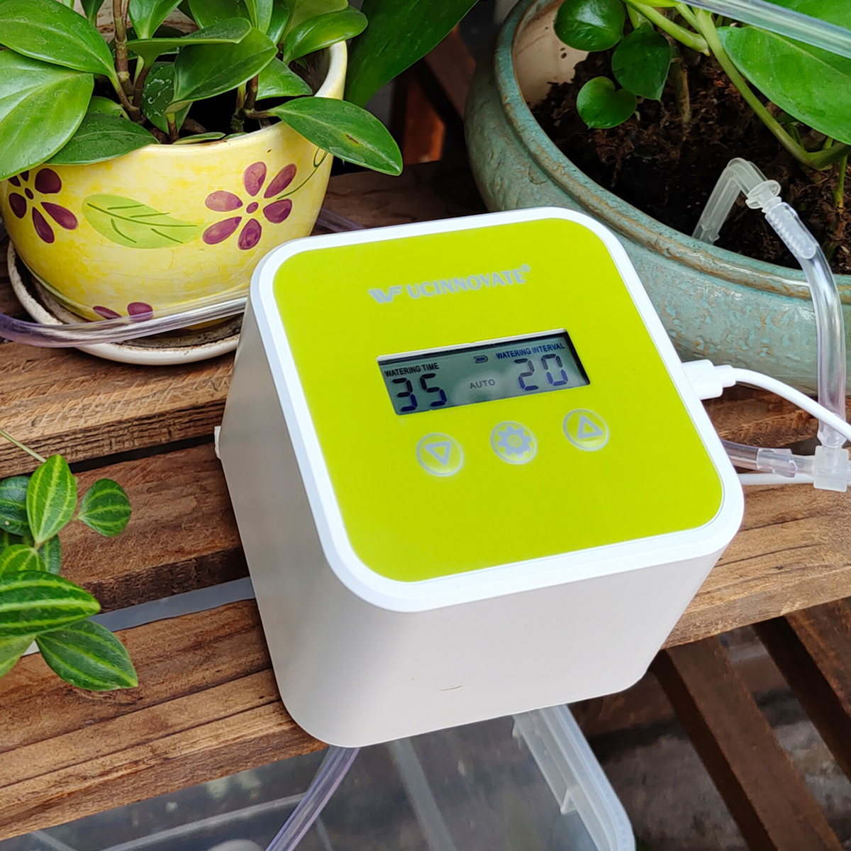 Automatic Drip Irrigation Kit, Indoor Plants Self Watering System with Watering Timer,Watering Equipment for Potted Plants