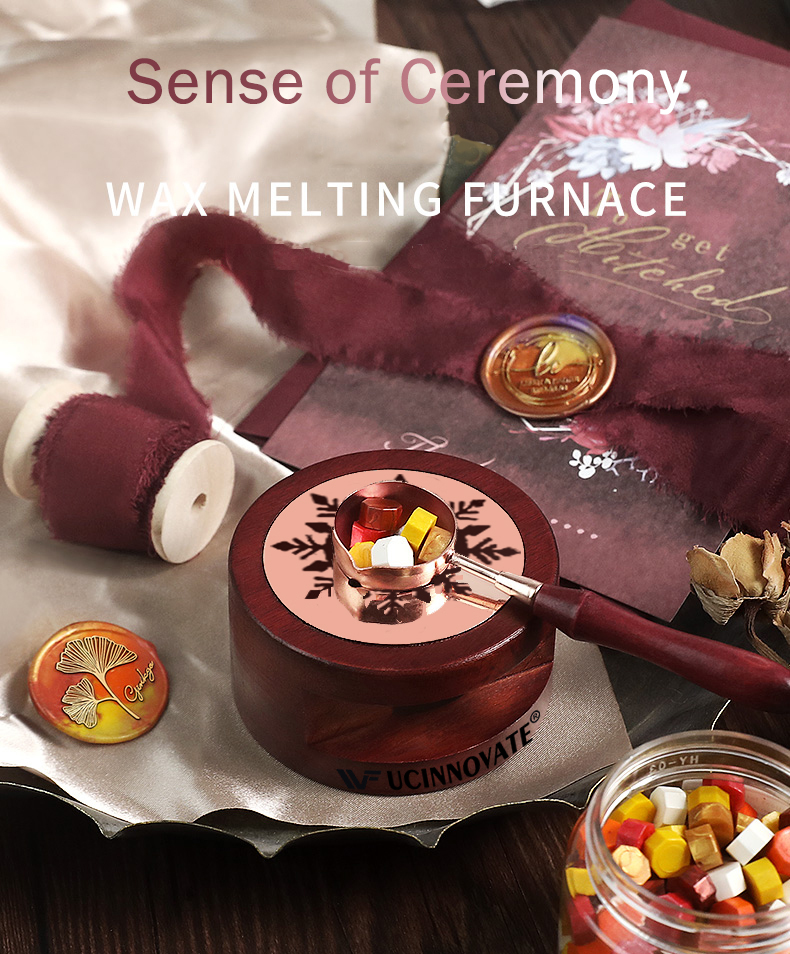 Wax Seal Accessories Tool Kit, Wax Seal Warmer with Spoon, Marble Pad, Metallic Pen for Wax Seal Stamp Decor