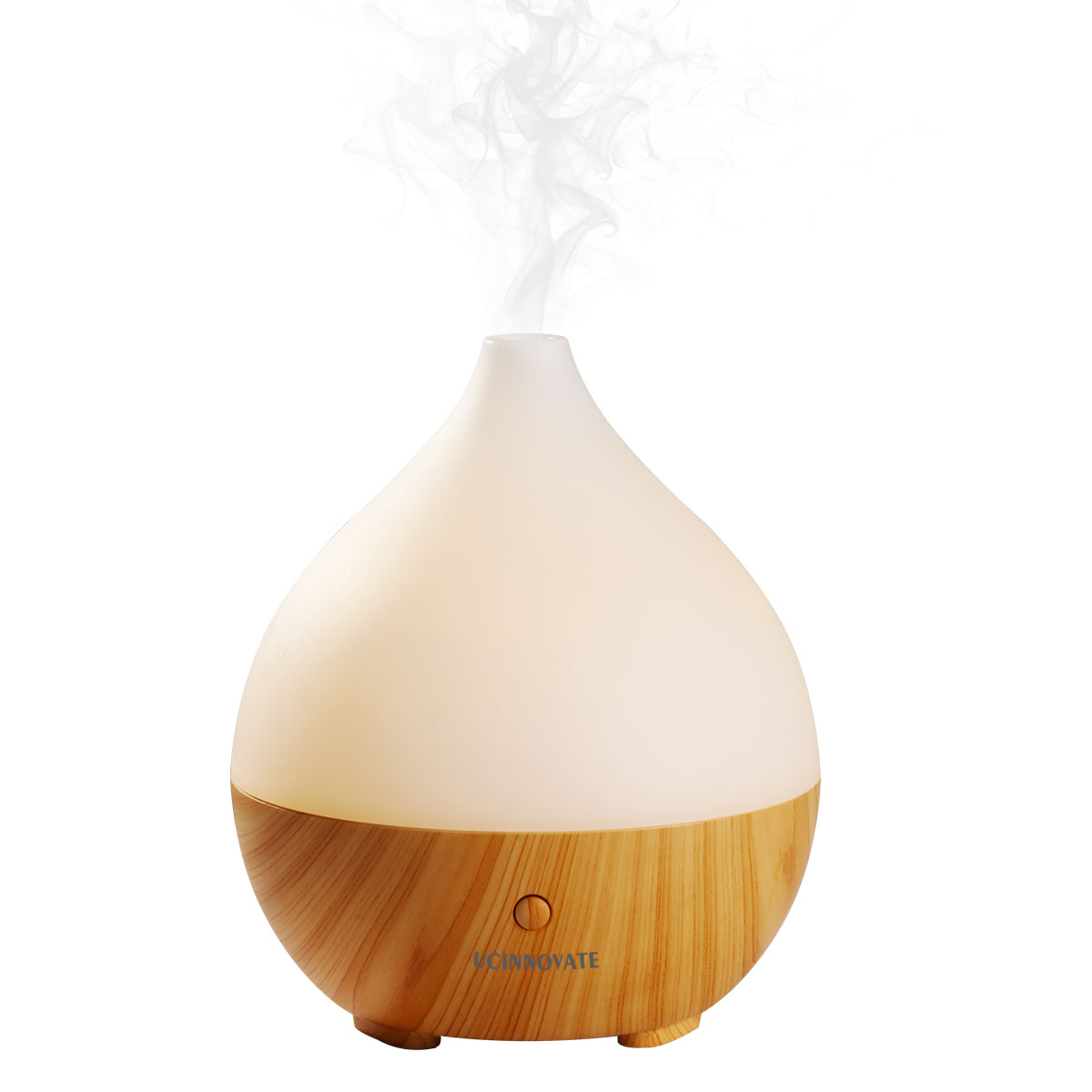 Essential Oil Cool Mist Diffuser, 100ml Mini Aromatherapy Home Diffuser 3 Mode with LED Light Up to 5 Hours Run time Quiet Humidifier USB 5V Powered / Auto-Off Function