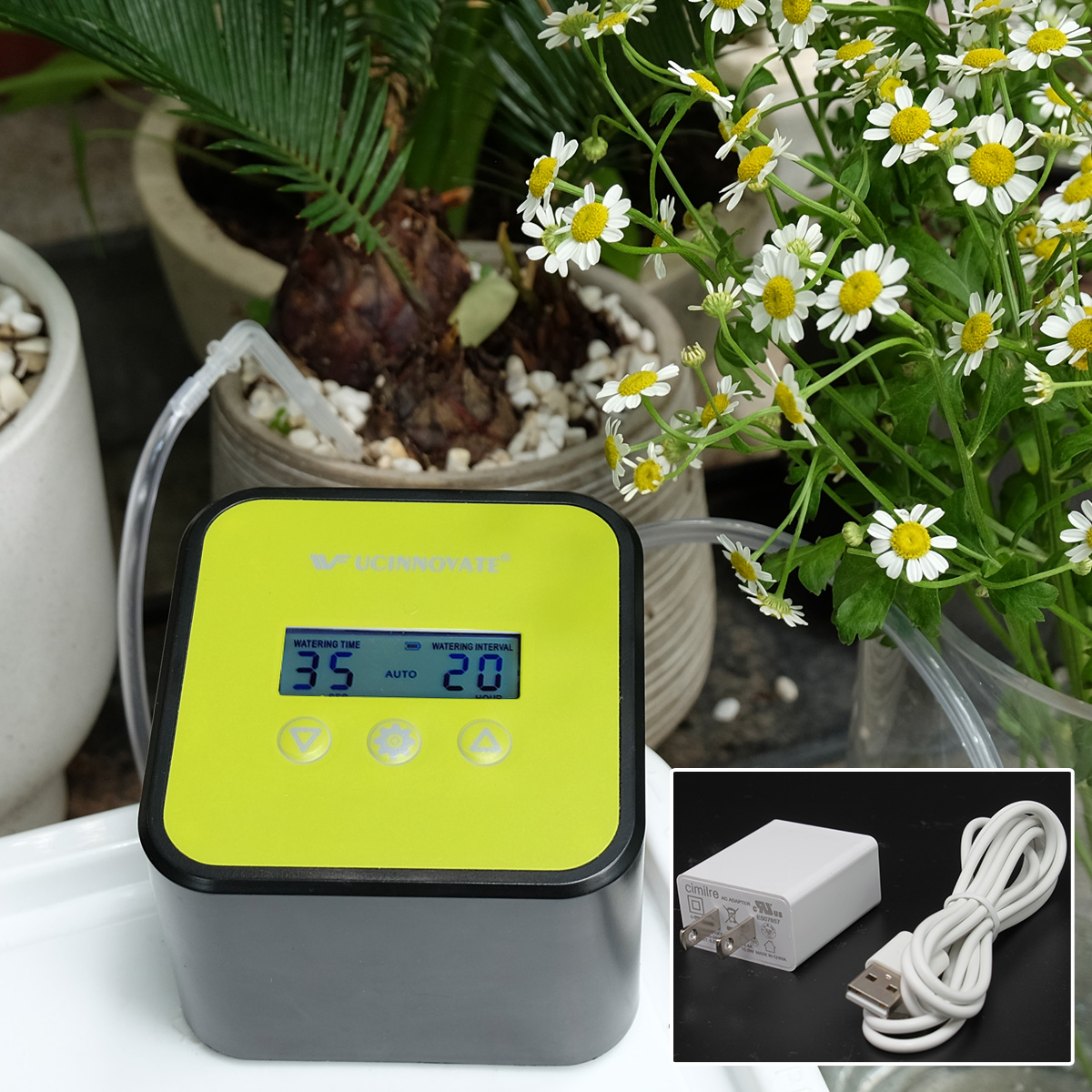 DIY Automatic Watering System, Greenhouse Self Watering Automatic Drip