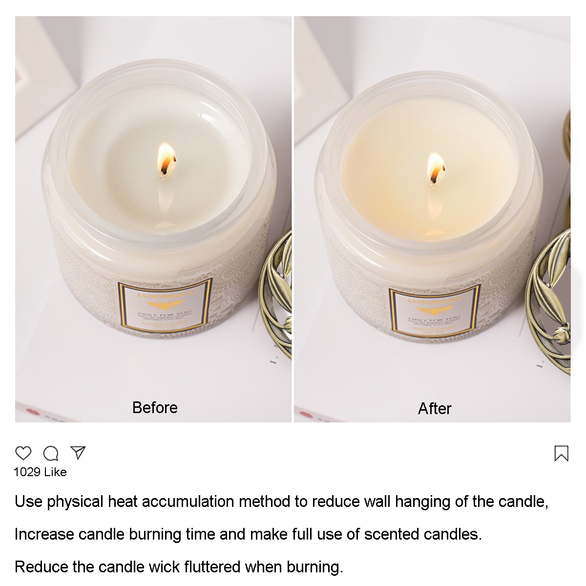 UCINNOVATE Candle Toppers, Jar Candle Accessory Shades Sleeves, Gift for Candle Lover, Christmas, Sliver Snow