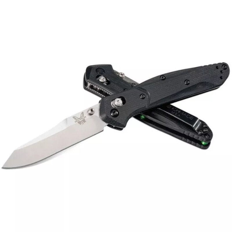Benchmade 940-2 Osborne Folding Knife 3.4 S30V Plain Blade, Black G10 Handles