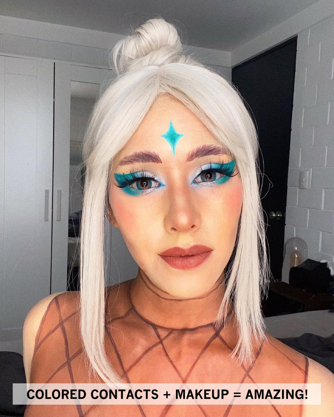 Makeup Tips for Colored Contacts Wearers Coleyes