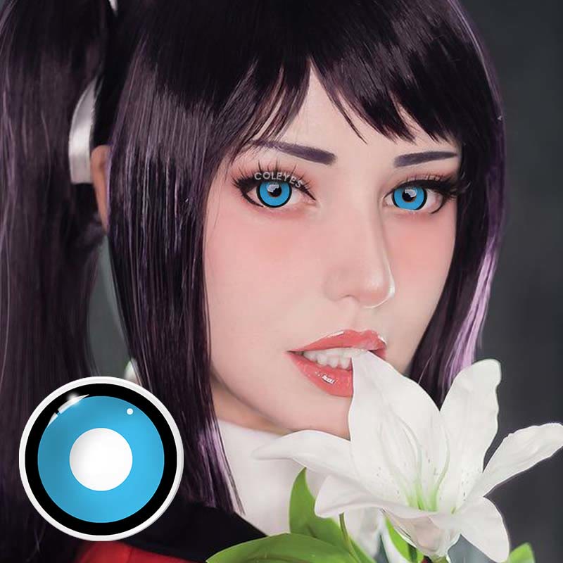 Coleyes Manson Blue Yearly Prescription Cosplay Colored Contacts
