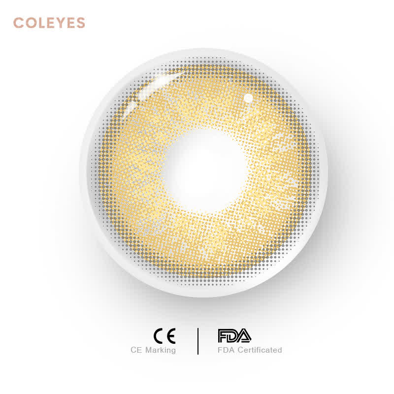 Coleyes Russian Brown Yearly Prescription Colored Contacts