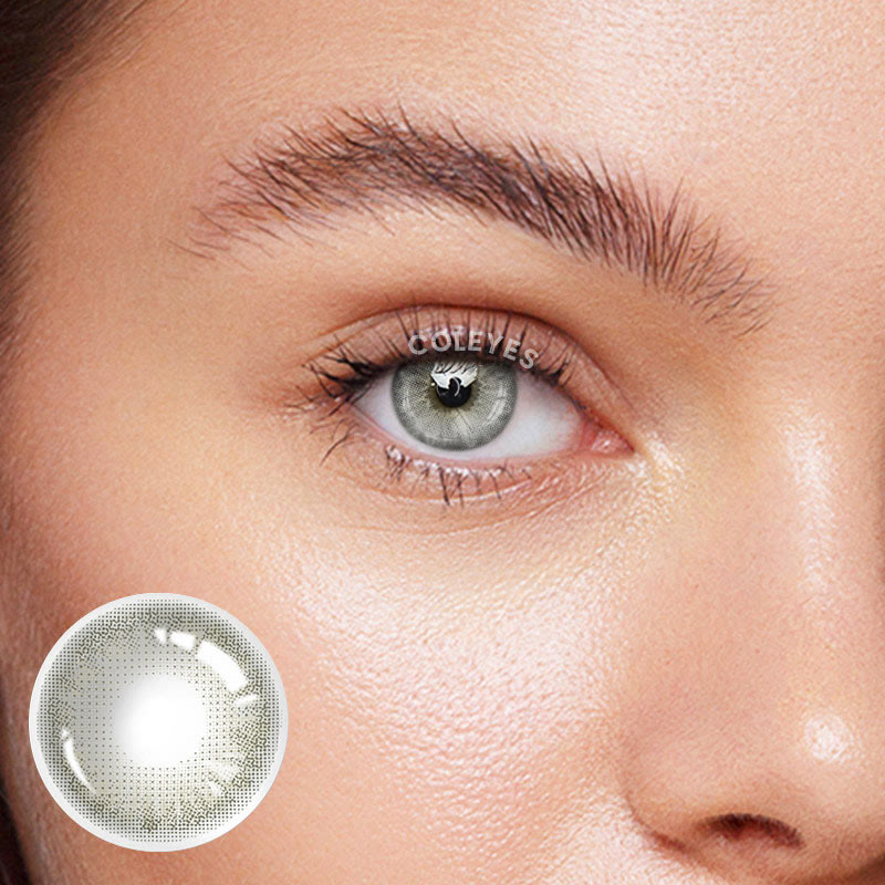 Coleyes Virtual Grey Yearly Prescription Colored Contacts