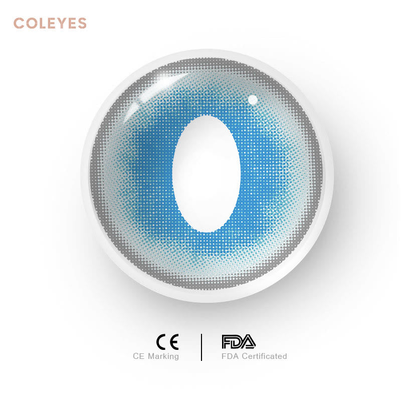 Coleyes Ragdoll Cat Blue Yearly Prescription Cosplay Colored Contacts