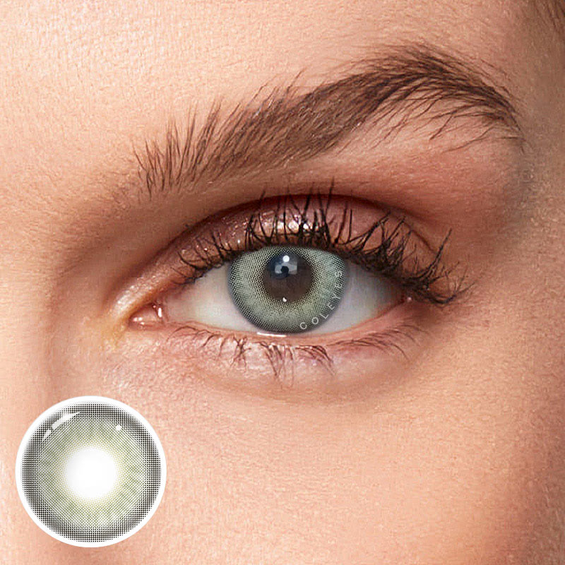 Coleyes Himalaya Green Yearly Prescription Colored Contacts