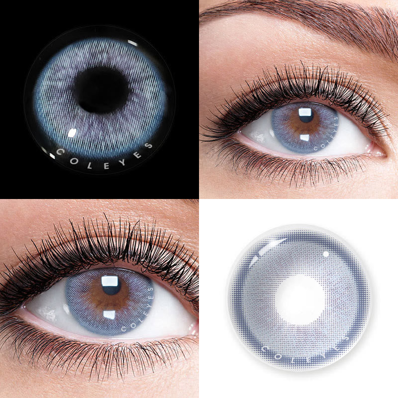 Coleyes Genshin Moon Blue Yearly Prescription Colored Contacts