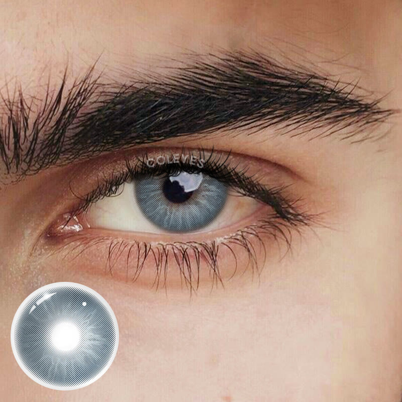 Coleyes Profound Blue Men Colored Contacts