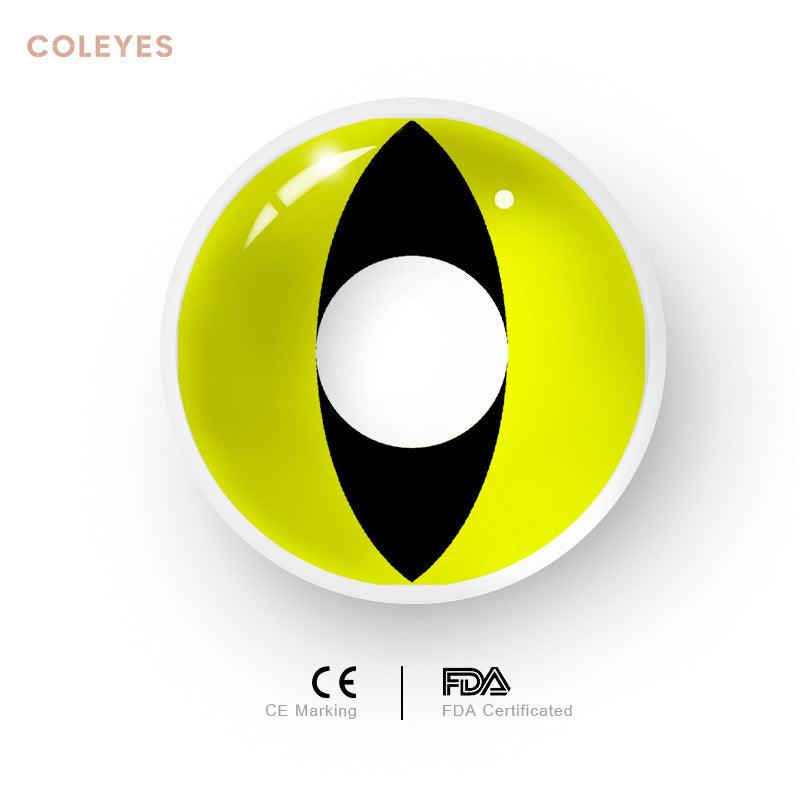 Coleyes Cat Eye Series Yearly Colored Contacts