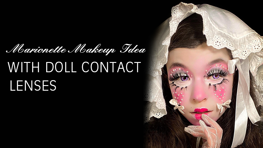 Makeup Idea with Doll Contacts Coleyes