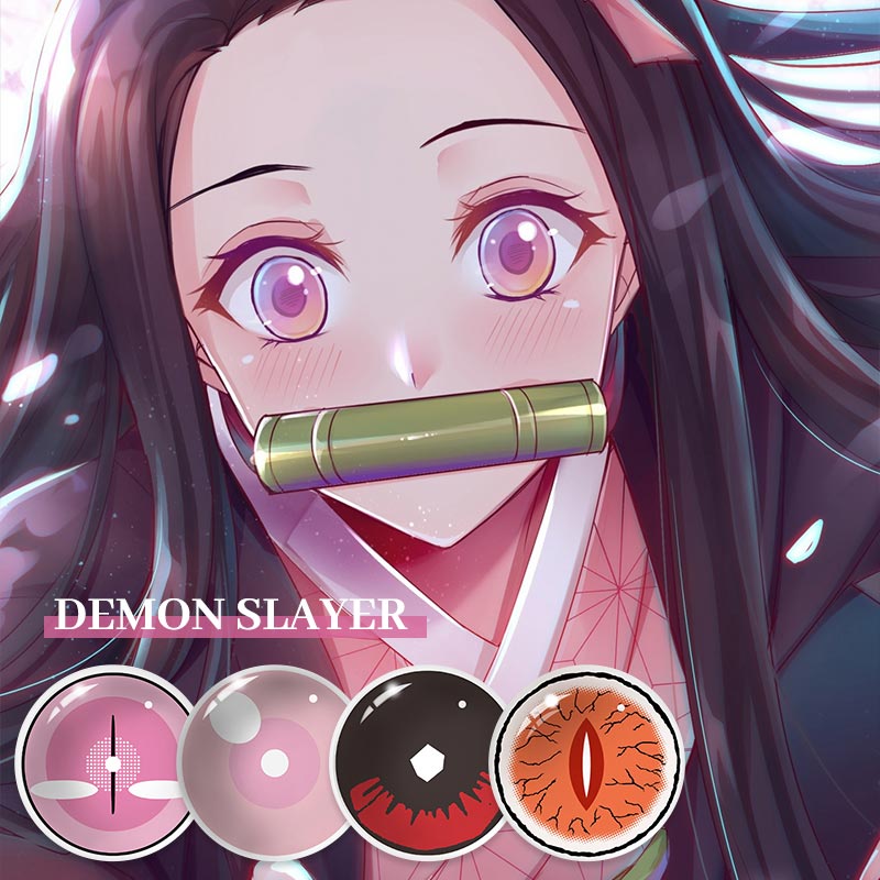 Coleyes Demon Nezuko Series Colored Contacts
