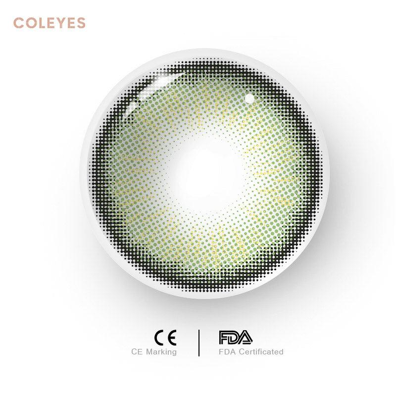Coleyes Green Prescription Colored Contacts – Coleyes