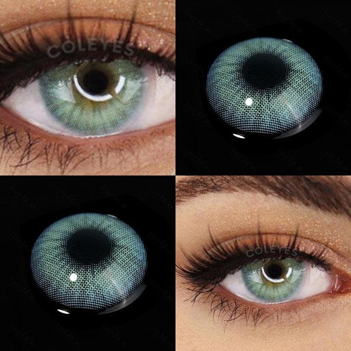 Coleyes Hidrocor Topazio Prescription Yearly Colored Contacts