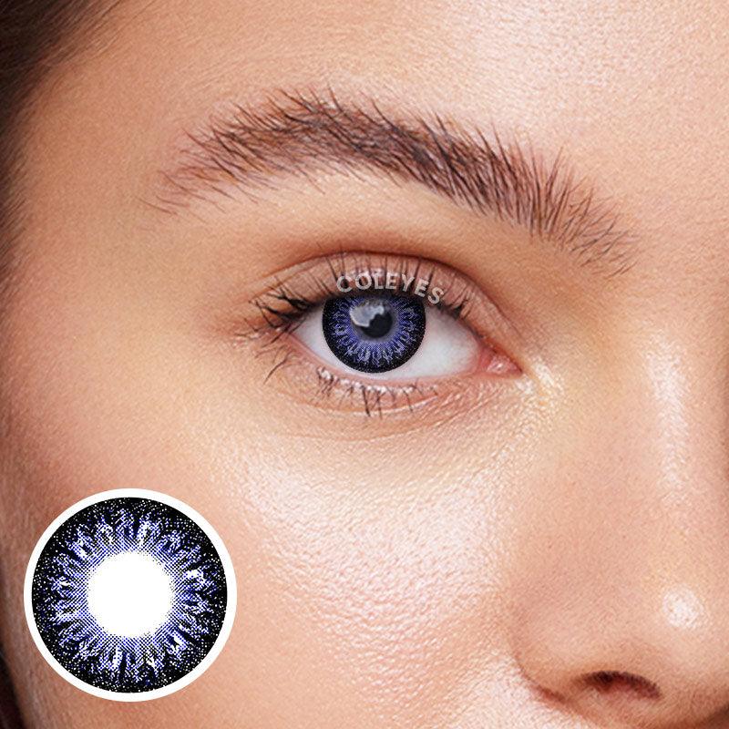 Coleyes Kaleidoscope BlueViolet Yearly Prescription Colored Contacts-Coleyes