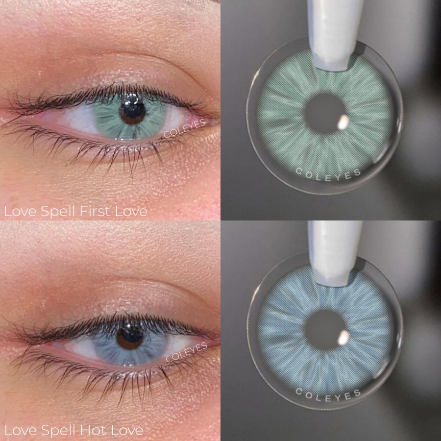 Coleyes Love Spell Hot Love Yearly Prescription Colored Contacts