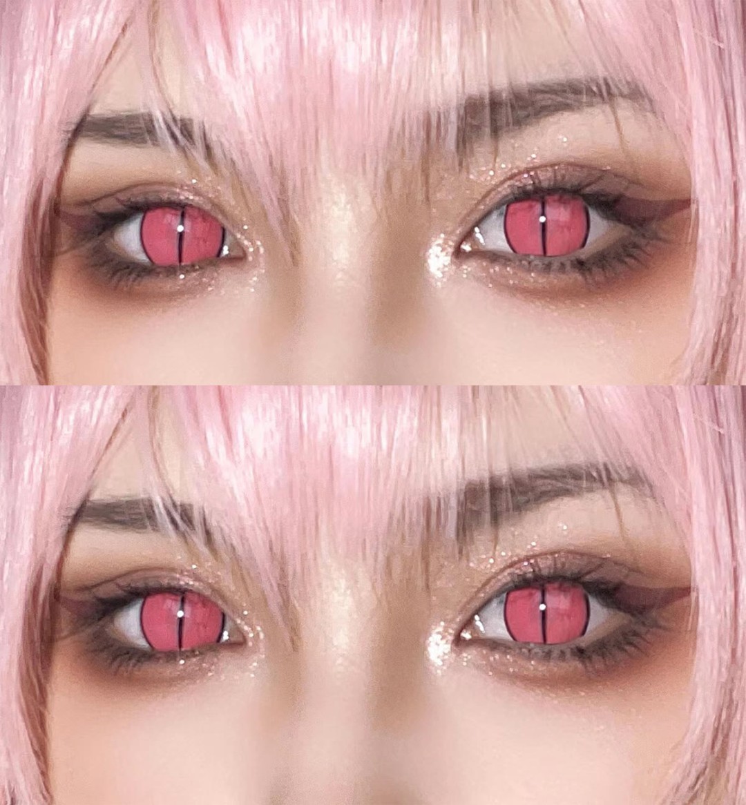 Coleyes Kamado Nezuko Rose Yearly Cosplay Colored Contacts coleyes-kamado-nezuko-rose-yearly-cosplay-colored-contacts
