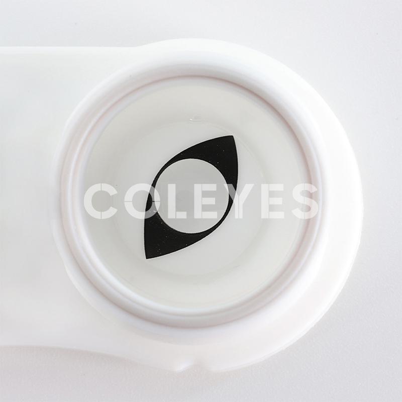 Coleyes Cat Eye White Yearly Colored Contacts